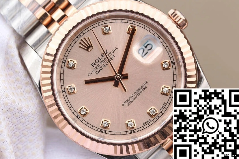 EW Factory Rolex M126331-0008 Dial Gold Sundust Datejust Rose 0211